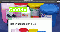 Desktop Screenshot of handwaschpasten.de